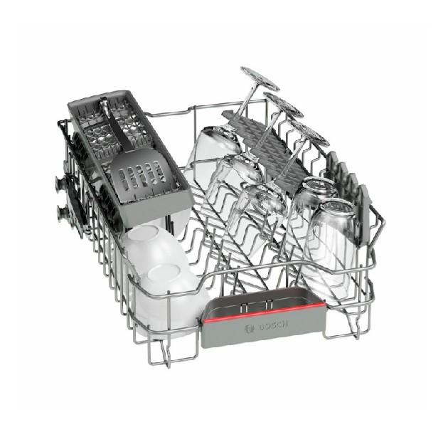 Lavavajillas - Bosch SPS46IW07E, 9 Servicios, 6 Programas, Motor EcoSilence, Programación diferida, A++,Blanco