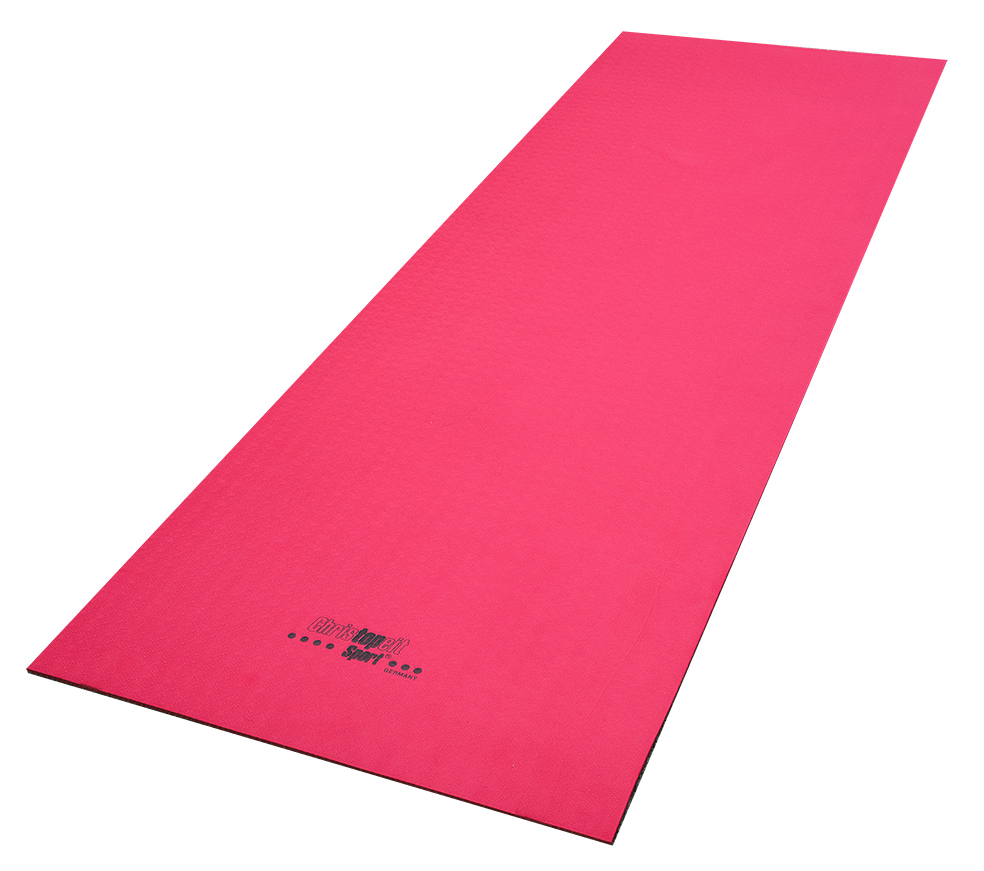 CHRISTOPEIT Sport Yoga Fitnessmatte, Rot