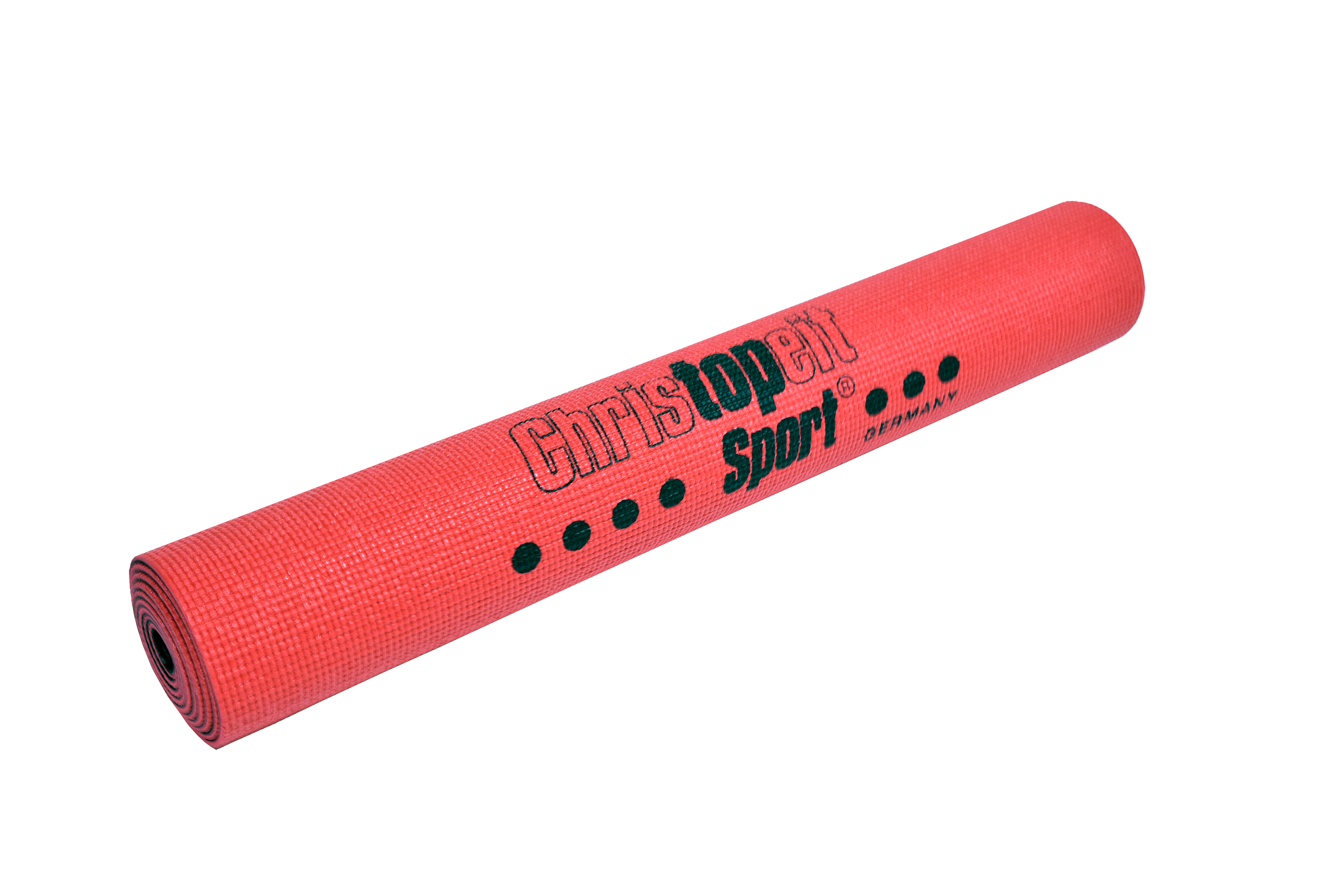 CHRISTOPEIT Sport Yoga Fitnessmatte, Rot