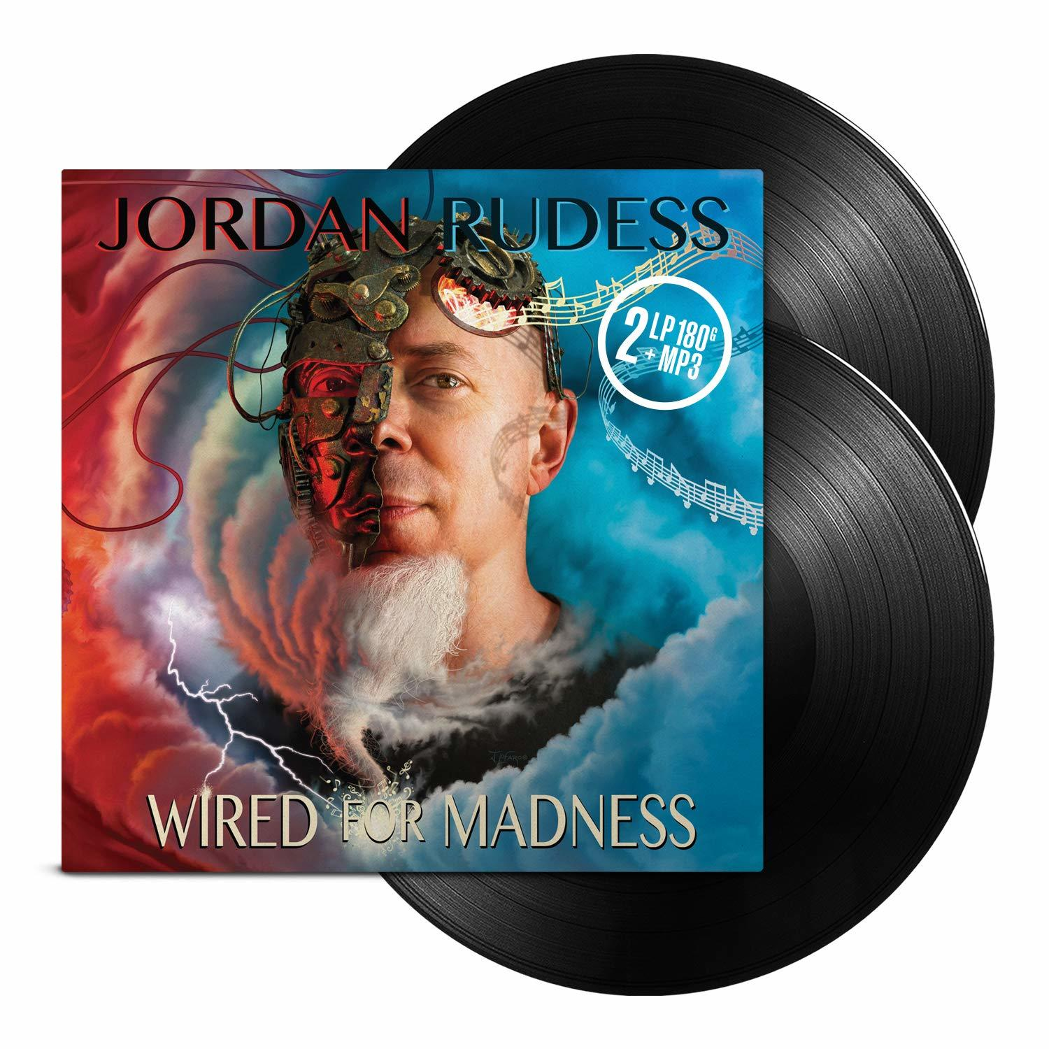 - (2LP Wired - Jordan Rudess (Vinyl) For Madness Gatefold+MP3)