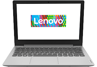 LENOVO IdeaPad Slim 1, Notebook mit 11,6 Zoll Display, AMD A-Series Prozessor, 4 GB RAM, 64 GB eMMC, Radeon R4, Platinum Grey