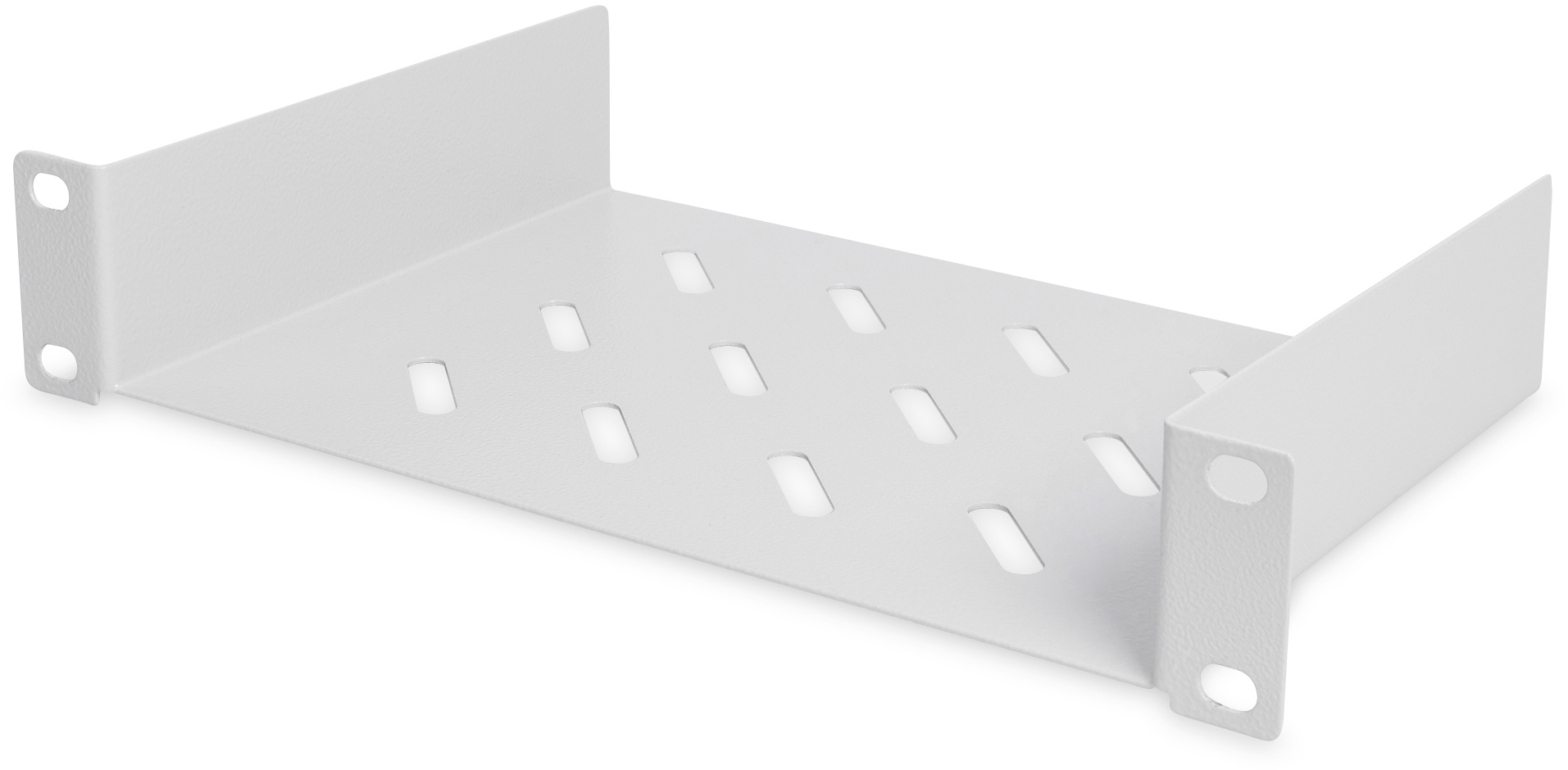 DIGITUS DN-10 TRAY-1 Fachboden für (10") Schränke ab einer Tiefe von min. 150mm  Fachboden, Grau