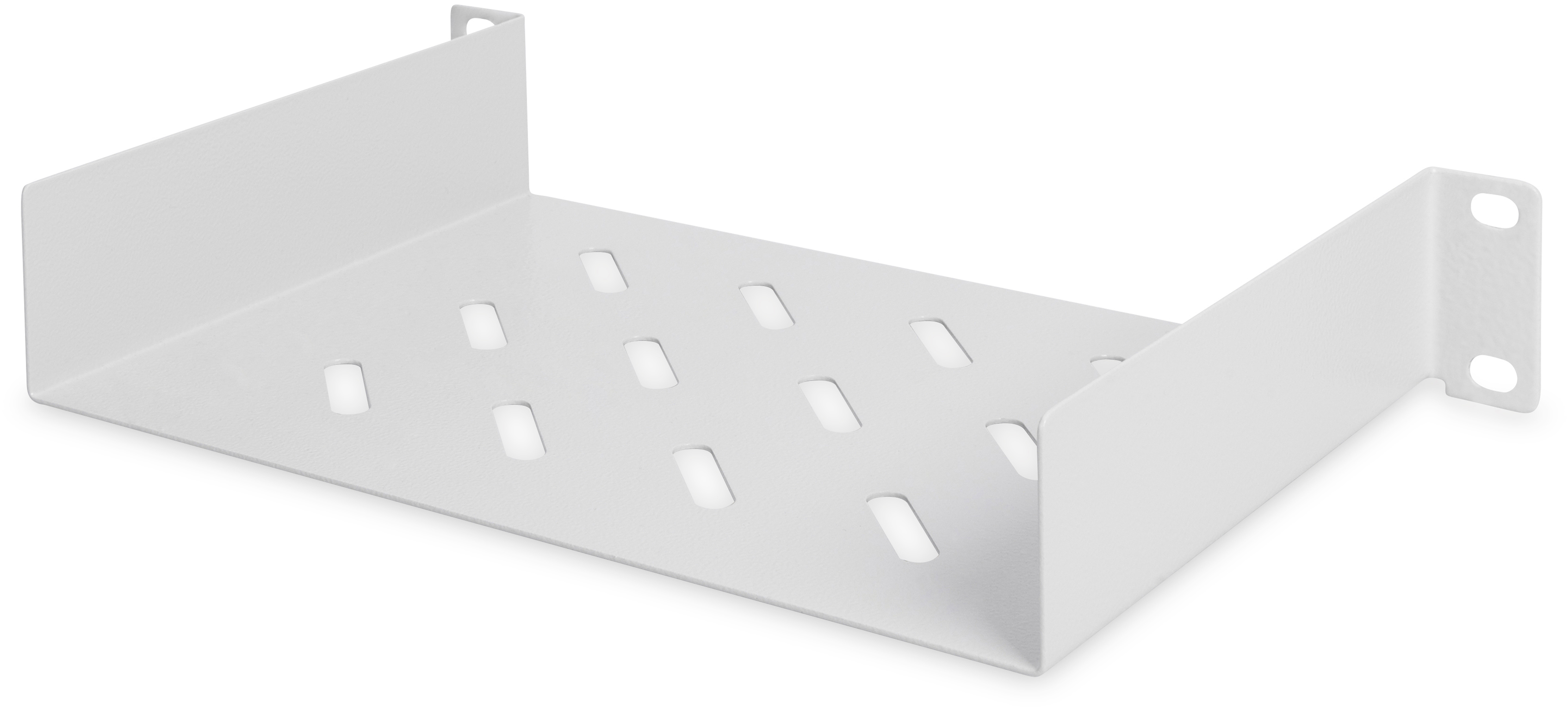 DIGITUS DN-10 TRAY-1 Fachboden für (10") Schränke ab einer Tiefe von min. 150mm  Fachboden, Grau