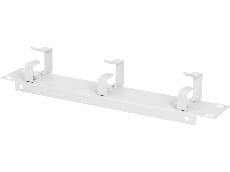 DIGITUS Kabelrangierpanel (1HE) mit 3x Kabelringe, für 10" Schränke; Kabelrangierpanel----Kabelrangierpanel