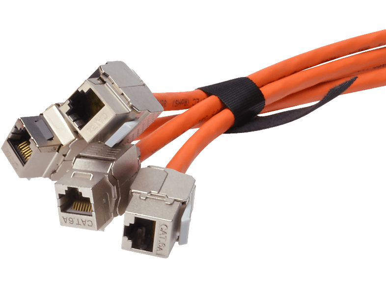 DIGITUS DN-CT-10M-20 Klettband 10m Rolle für strukturierte Verkabelung zuschneidbar in der gewünschten Länge; Klettband ----Klettband