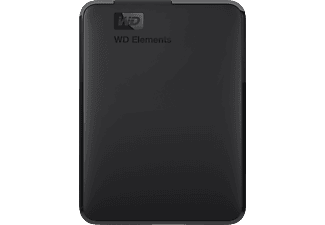 WD Elements™ Festplatte, 5 TB HDD, 2,5 Zoll, extern, Schwarz
