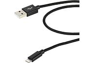 VIVANCO Lightning naar USB-kabel 2.5 m Zwart