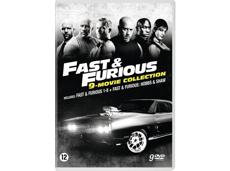 Fast Furious 9 Movie Collection Dvd Boxsets