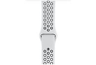 Imaginación Derretido penitencia Apple Watch Correa Nike Sport, Regular, Fluoroelastómero, 44 mm, Platino  puro/negro | MediaMarkt