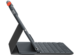 LOGITECH Slim Folio - Couvercle avec clavier (Noir)