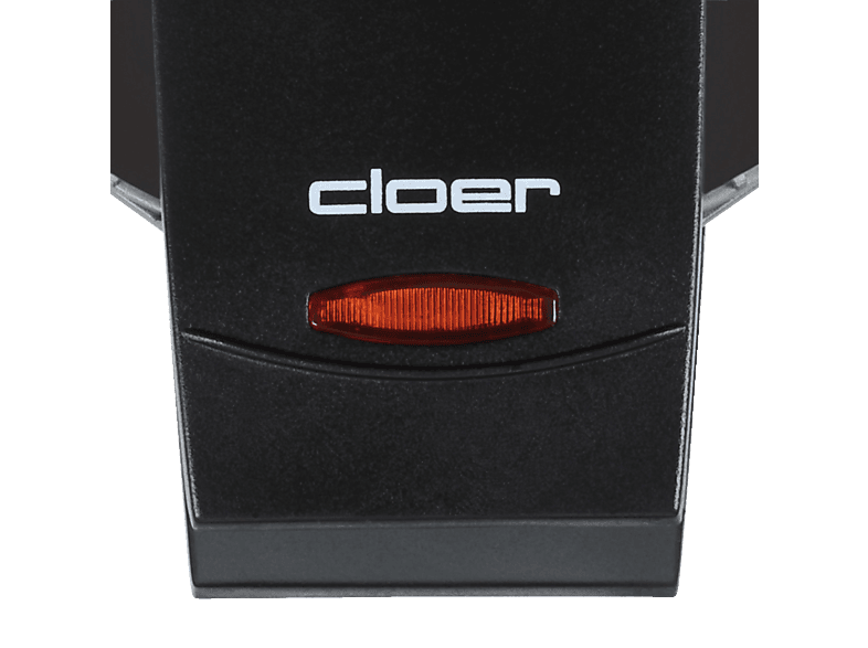 CLOER 1620 Waffeleisen Schwarz