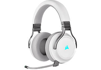 CORSAIR Virtuoso RGB Wireless - Gaming Headset, Weiss
