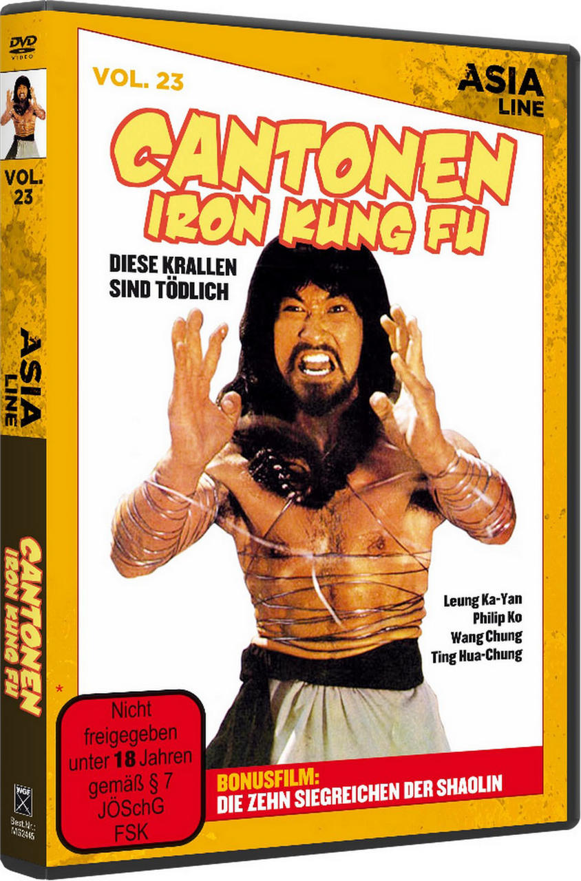 Iron Kung Fu Cantonen DVD