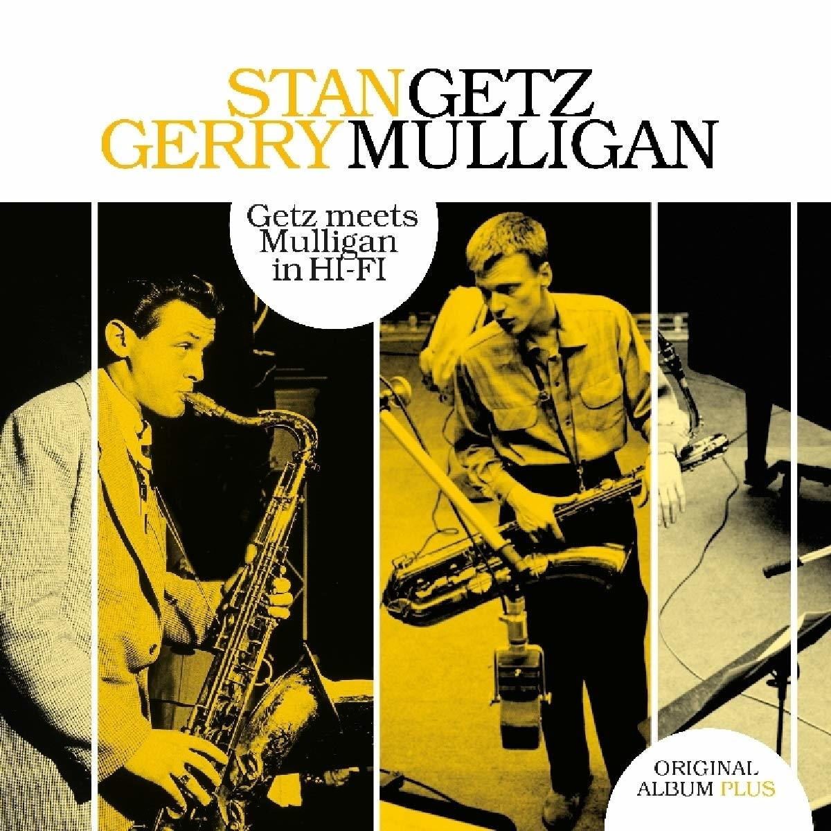 Stan Getz és Gerry Mulligan album borítója két szaxofonozó zenésszel.