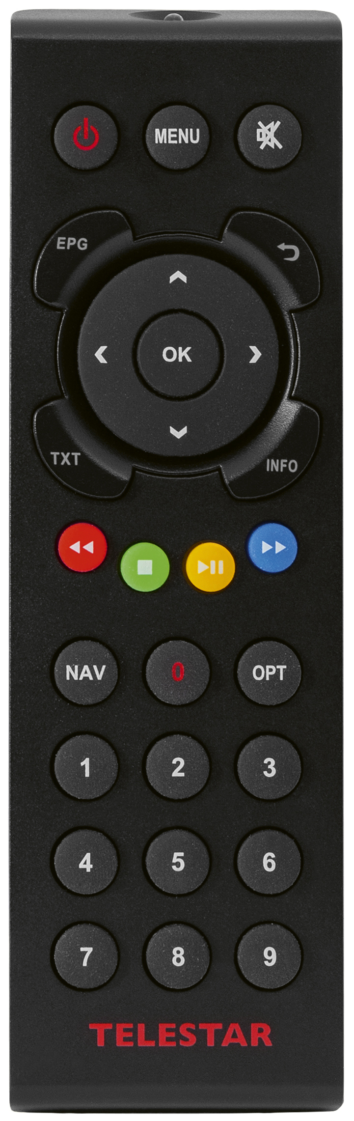 Schwarz) PVR-Funktion, DVB-S2, TS 12 DVB-S, DigiHD (HDTV, TELESTAR Receiver