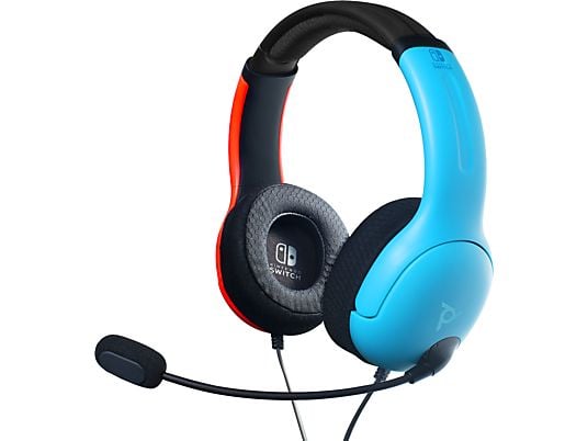 PDP LVL40 Wired Headset voor Nintendo Switch - Blauw/Rood