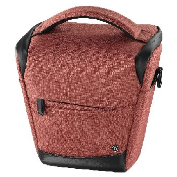 Funda cámara - Hama Trinidad Colt 110, Universal, Poliéster, Bolsillo lateral, Rojo
