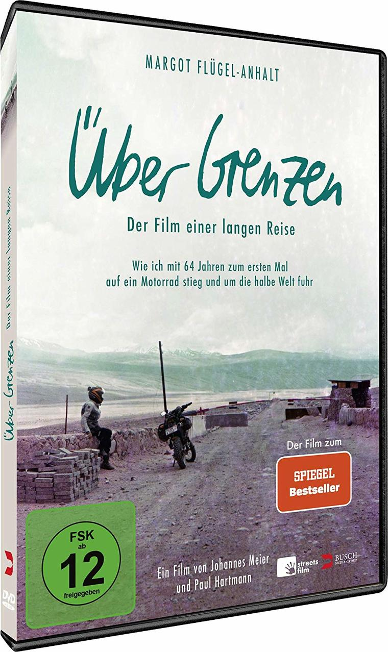 DVD-Hülle mit Frau auf Motorrad, deutschem Titel und Straßenszene.