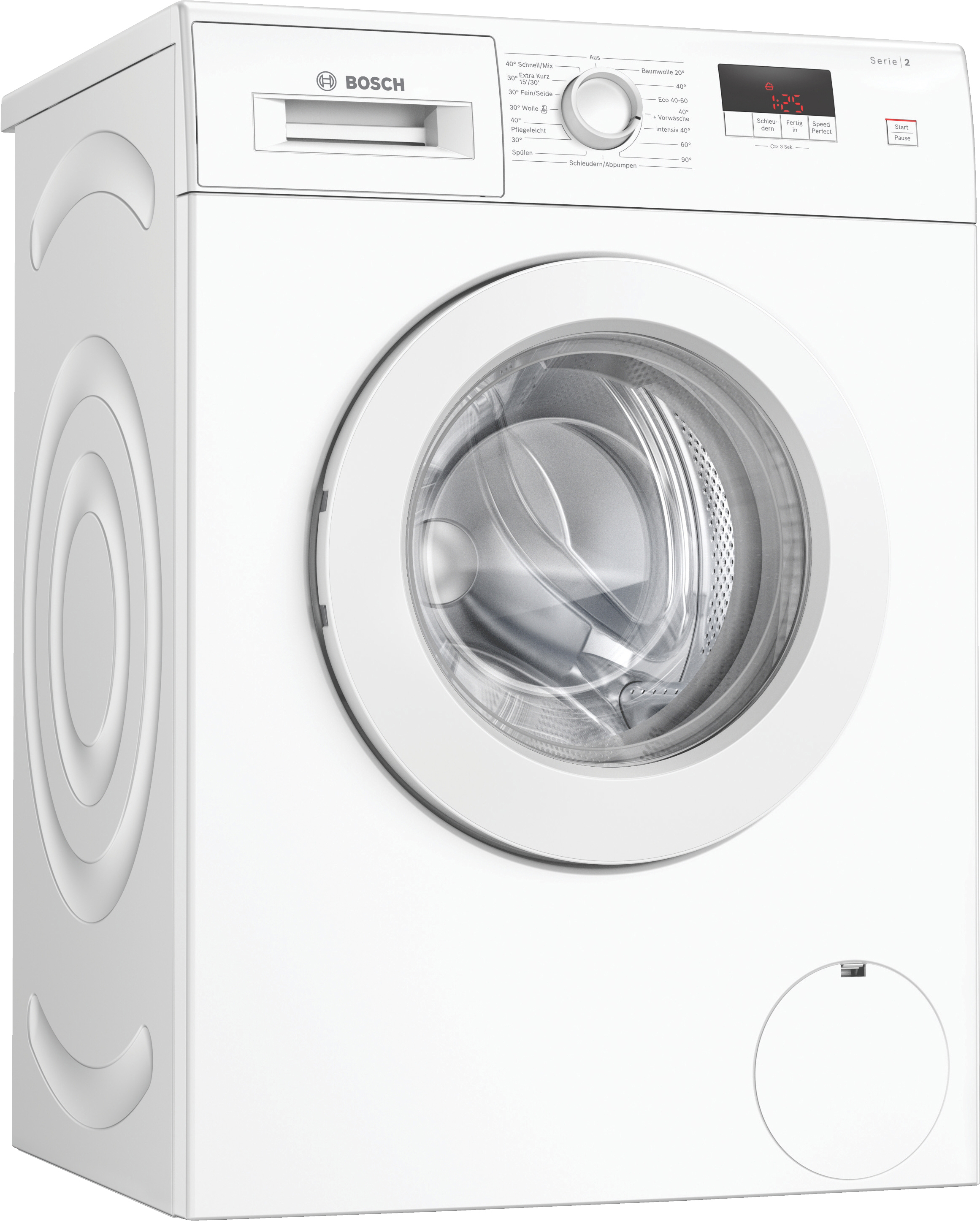 D) BOSCH Waschmaschine 1200 Serie U/Min., WAJ24060 2 (7,0 kg,