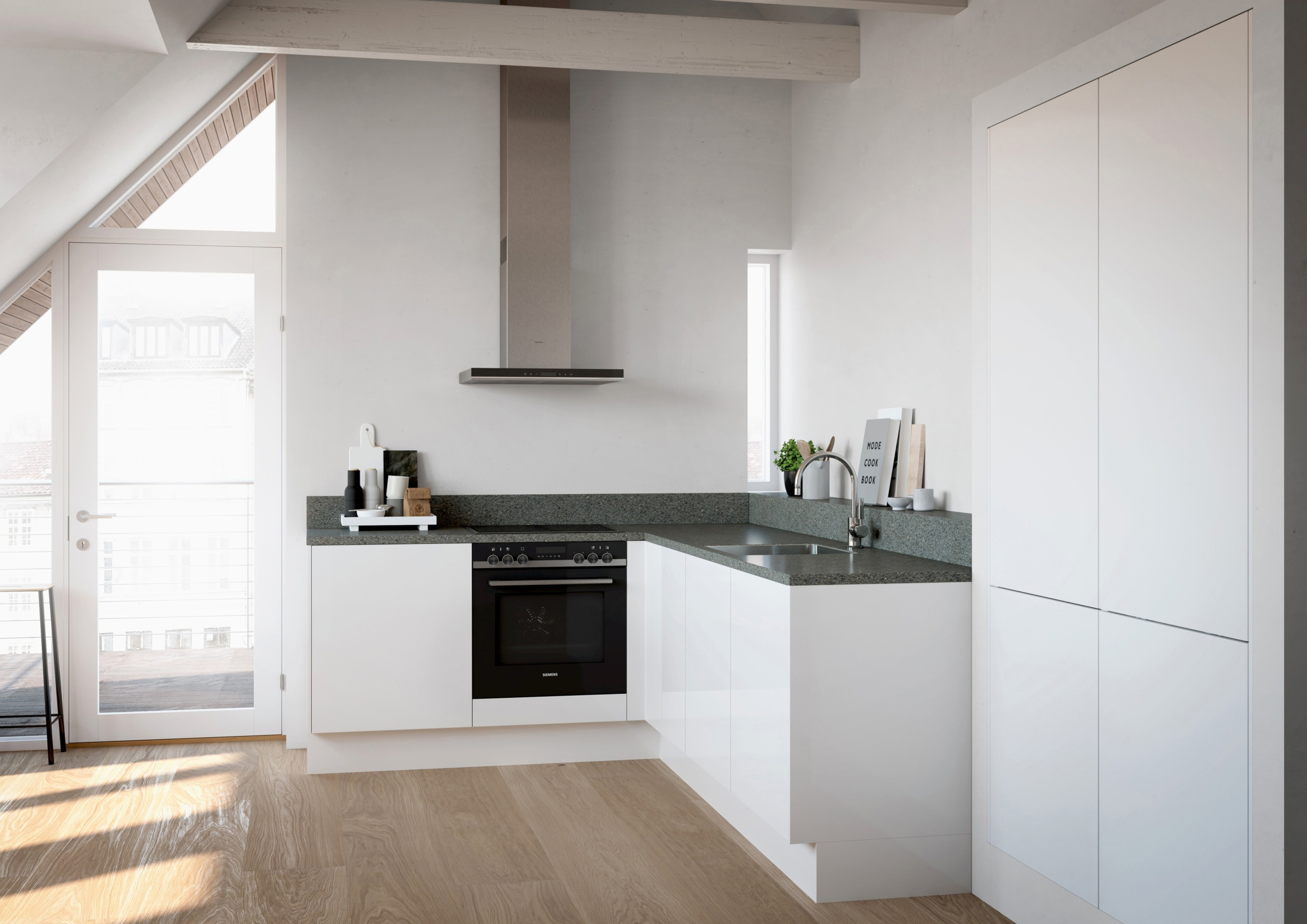 SIEMENS HE517ABS1, Einbaubackofen (Einbaugerät, 71 l, 594 mm breit), iQ500