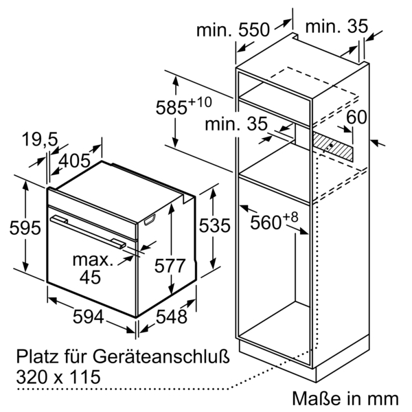 SIEMENS HS658GXS7, Backofen (Einbaugerät, 71 l, 594 mm breit), IQ700, Dampfgarfunktion