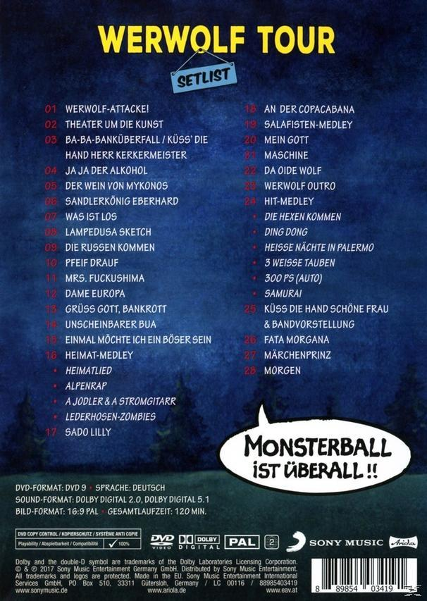 EAV - Werwolf-Attacke! (Monsterball ist überall...)  - (DVD)
