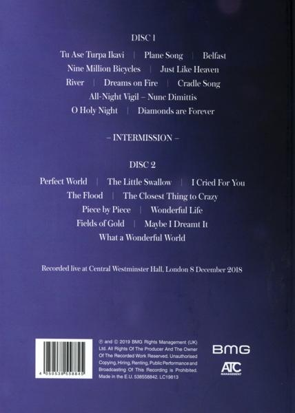 Rückseite einer CD mit Songliste und Details.