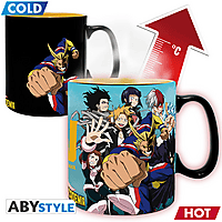 ABYSTYLE MY HERO ACADEMIA HEAT CHANGE 460ML TASSE Tasse, Mehrfarbig