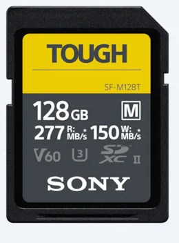 SONY SF-M128T 128 MB/s 10 Class Tough UHS-II 277 GB, SDXC U3, Speicherkarte,