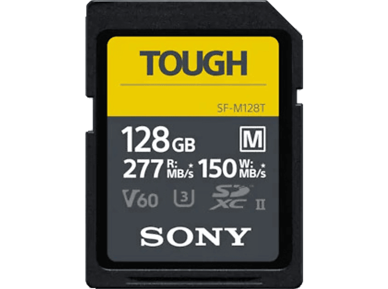 SONY SF-M128T 10 Tough MB/s SDXC 277 U3, 128 Speicherkarte, UHS-II Class GB