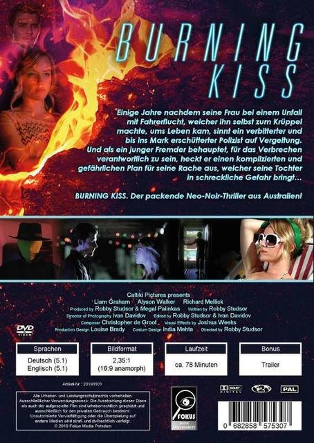 Burning Kiss DVD