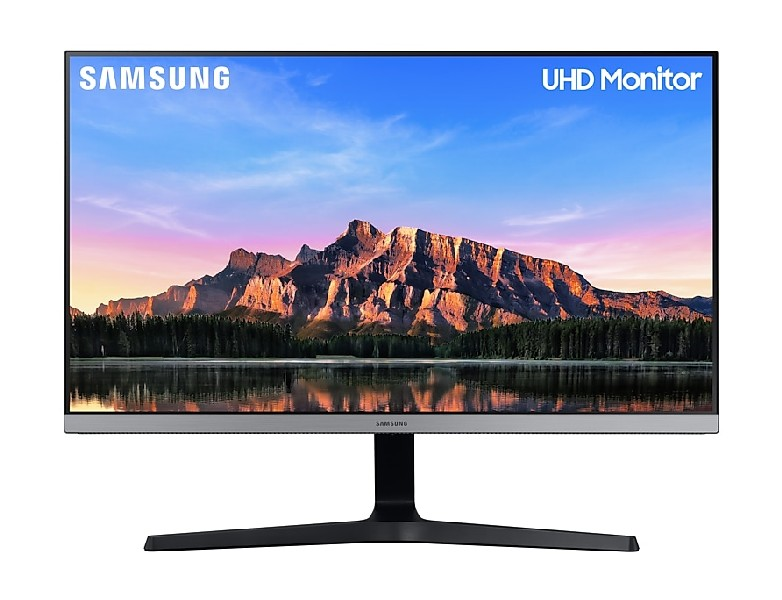 Monitor - Samsung LU28R550UQUXEN, 28" UHD 4K IPS, 4 ms, 2xHDMI, DisplayPort, Gris