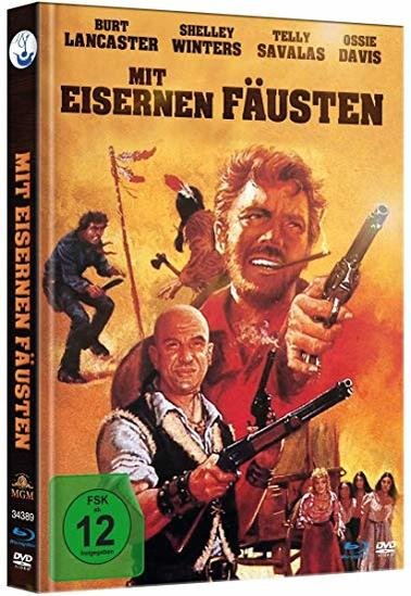 DVD-Cover mit Männern mit Waffen und einem Titel auf Deutsch.