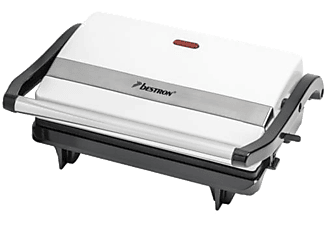 BESTRON APM123W Panini grill, fehér, 700 W