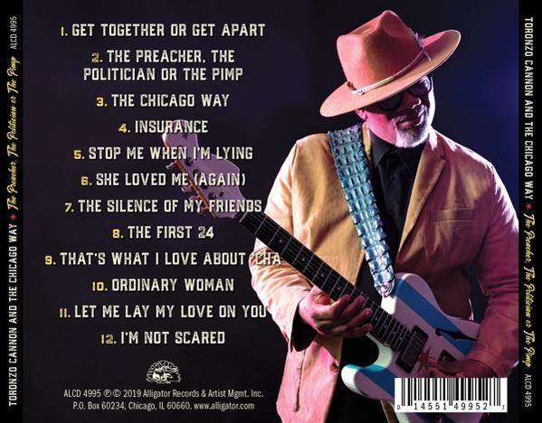 Toronzo Cannon - The Preacher,The (CD) Or The - Pimp Politician