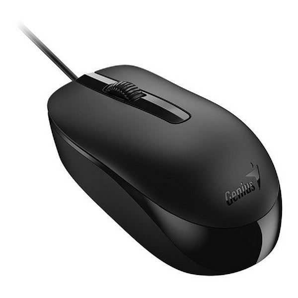 Pack Teclado + Ratón - Genius KM 160, USB, Óptico, 1000 dpi, Negro