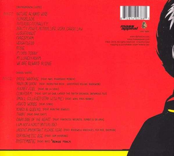 DJ Shadow - Our Pathetic Age  - (CD)