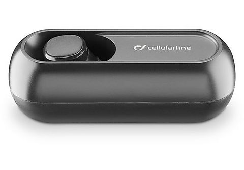 Auriculares True Wireless - CellularLine BTPOWERMINIK, Bluetooth, Universal, Negro