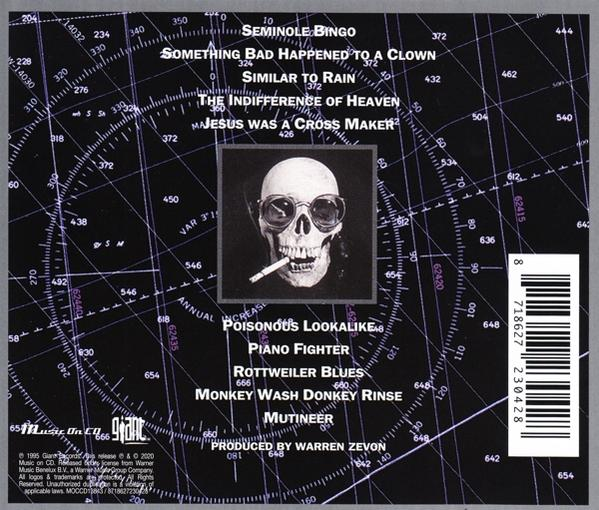 Warren Zevon - Mutineer  - (CD)