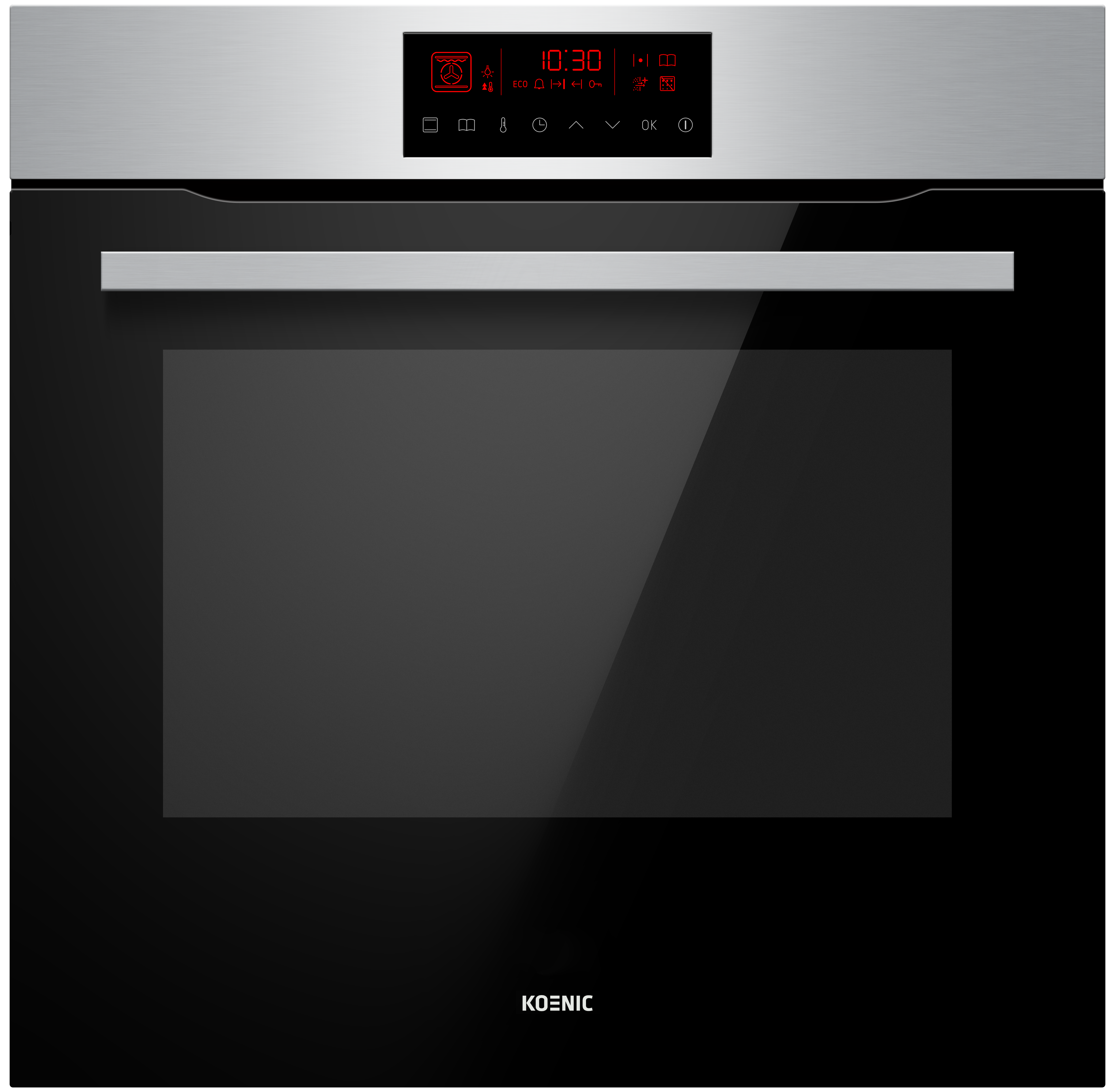 KOENIC KBO 43211 M, Einbaubackofen (Einbaugerät, 77 l, 595 mm breit)