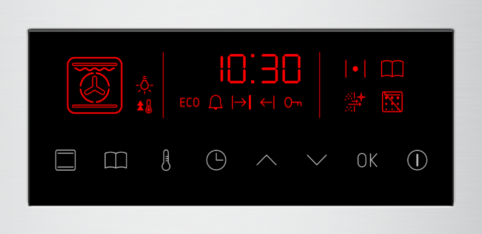 KOENIC KBO 43211 M, Einbaubackofen (Einbaugerät, 77 l, 595 mm breit)