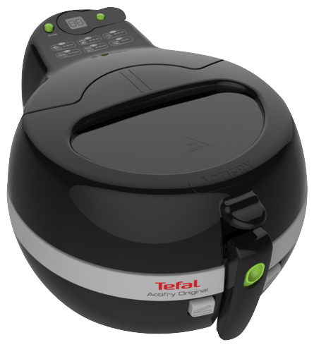 TEFAL FZ7108 ActiFry Heißluftfritteuse 1400 Watt Schwarz/Grau