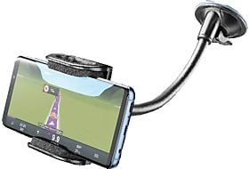 INLINE InLine® KFZ Smartphone Halterung mit Saugnapf oder für ONE CLICK II,  Smartphone- / Tablet-Halterung, schwarz