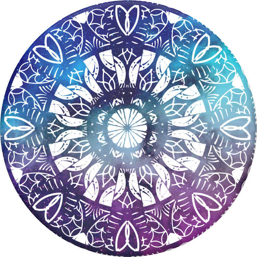 POPSOCKETS Cornflower Chakra Phone Grip & Stand, Cornflower Chakra