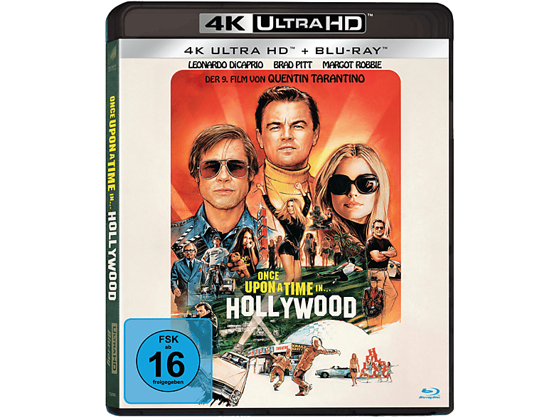 Once Upon a Time ... In Hollywood 4K Ultra HD Blu-ray + Blu-ray (FSK: 16)
