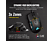 CORSAIR Glaive RGB Pro - Souris de jeu, Wired, Optique avec diodes laser, 18000 dpi, Noir