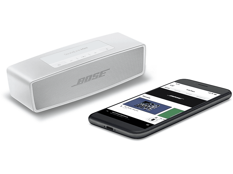 BOSE Soundlink Mini II Bluetooth Lautsprecher, Silber | MediaMarkt