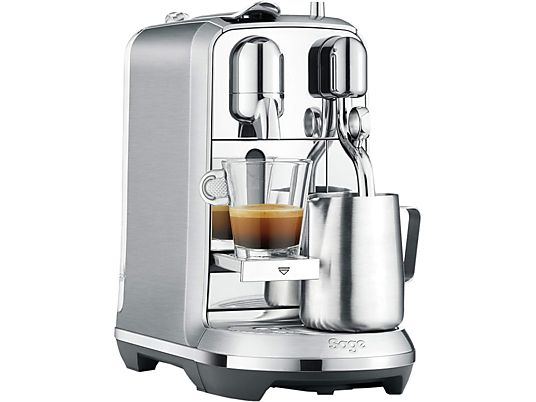 SAGE Creatista Plus - Nespresso® Kaffeemaschine (Gebürsteter Edelstahl)
