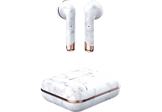 HAPPY PLUGS Draadloze oortjes Air 1 White Marble