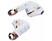 HAPPY PLUGS Écouteurs sans fil Air 1 White Marble (1621)